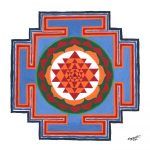 Goddess Of Wealth or Sri Chakra Yantra