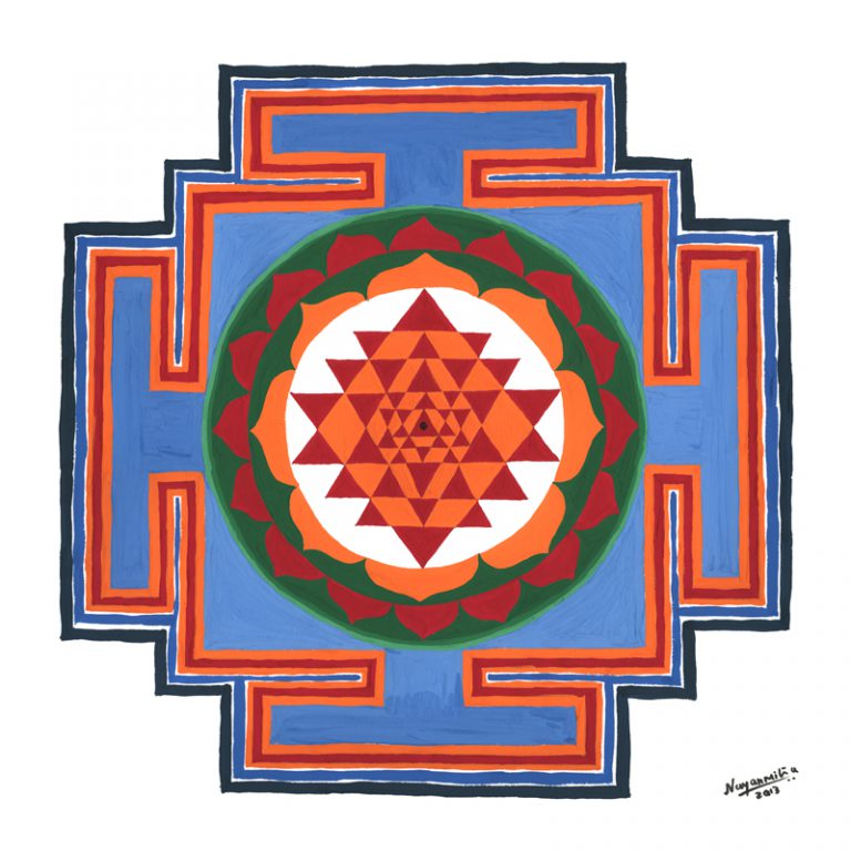 Goddess Of Wealth or Sri Chakra Yantra