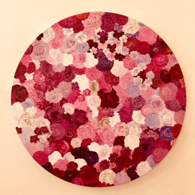 Floating Pink Roses